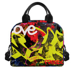 Love NYC Graffiti Print Insulated Lunch Bag