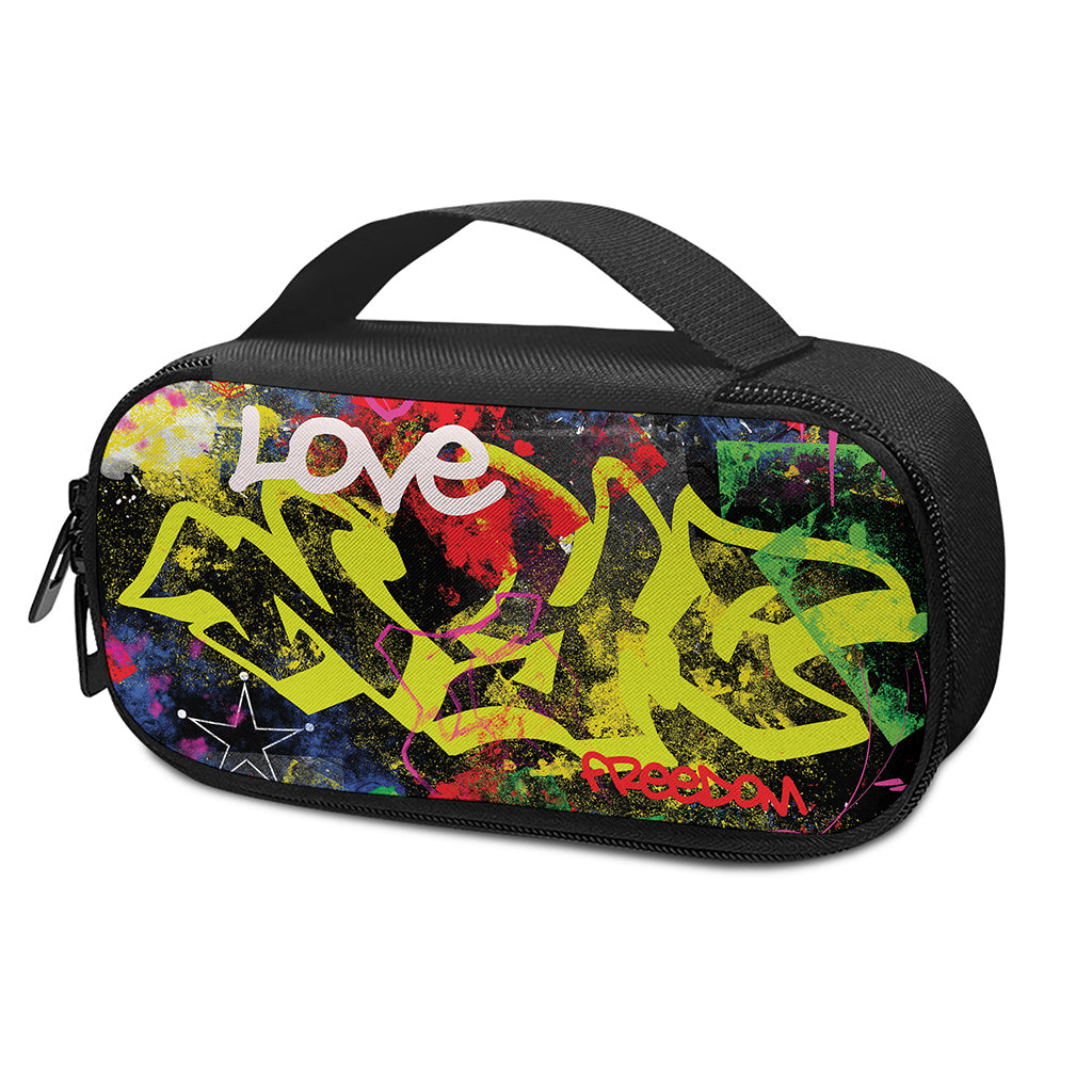 Love NYC Graffiti Print Insulin Cooler Travel Case