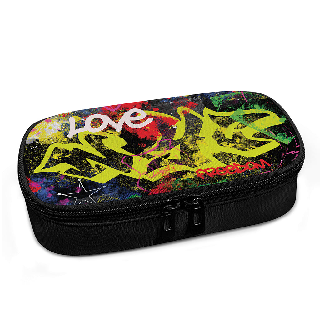 Love NYC Graffiti Print Insulin Cooler Travel Case