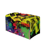 Love NYC Graffiti Print Leather Tissue Box Cover
