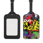 Love NYC Graffiti Print Luggage Tag