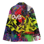 Love NYC Graffiti Print Men's Blazer