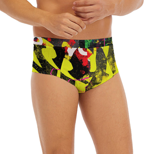Love NYC Graffiti Print Men's Briefs