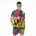 Love NYC Graffiti Print Men's Romper