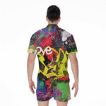 Love NYC Graffiti Print Men's Rompers