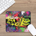 Love NYC Graffiti Print Mouse Pad