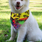 Love NYC Graffiti Print Over The Collar Dog Bandana