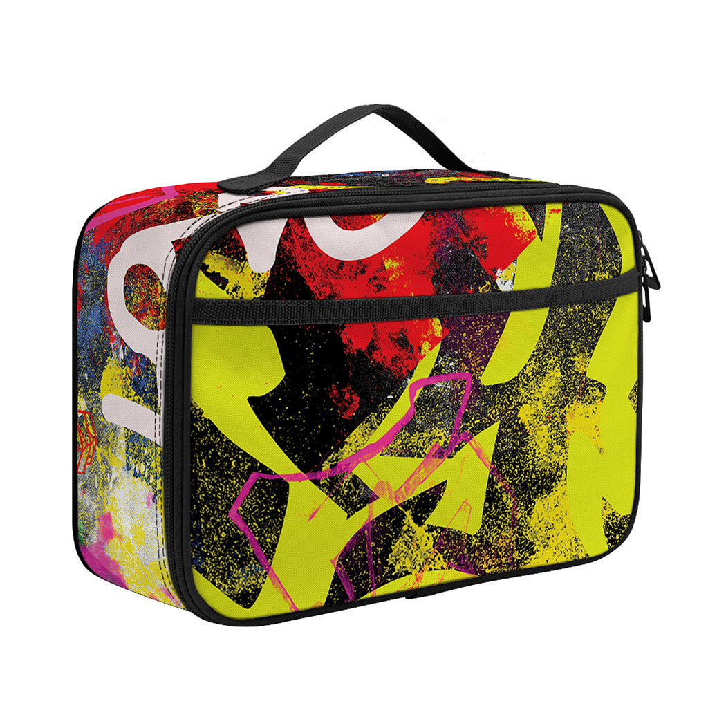Love NYC Graffiti Print Portable Lunch Bag