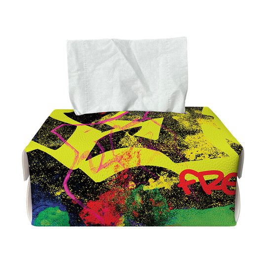 Love NYC Graffiti Print Rectangle Tissue Box Cover