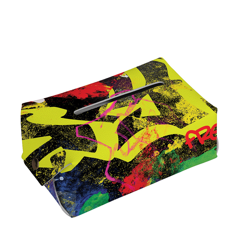 Love NYC Graffiti Print Rectangle Tissue Box Cover