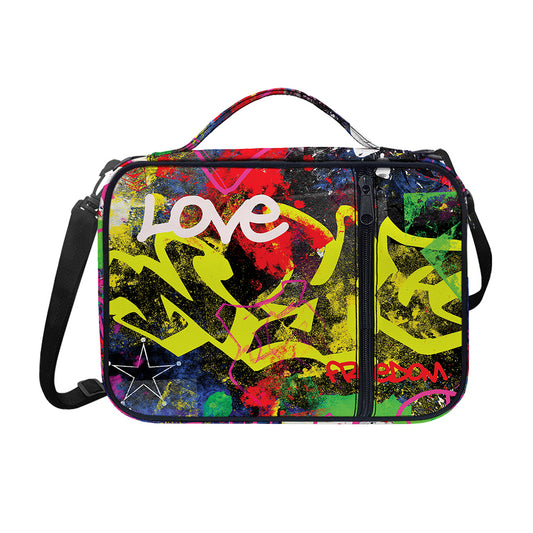 Love NYC Graffiti Print Shoulder Strap Bible Bag