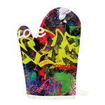 Love NYC Graffiti Print Single Oven Mitt