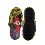Love NYC Graffiti Print Slippers