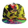 Love NYC Graffiti Print Snapback Cap