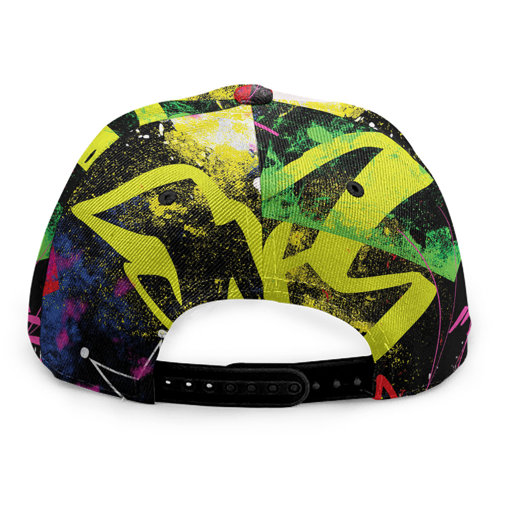 Love NYC Graffiti Print Snapback Cap