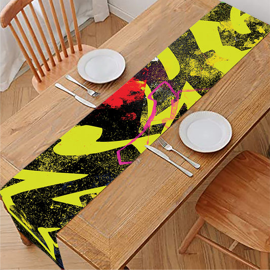 Love NYC Graffiti Print Table Runner