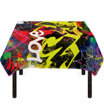 Love NYC Graffiti Print Tablecloth