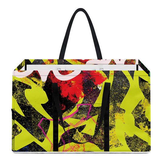 Love NYC Graffiti Print Utility Tote Bag