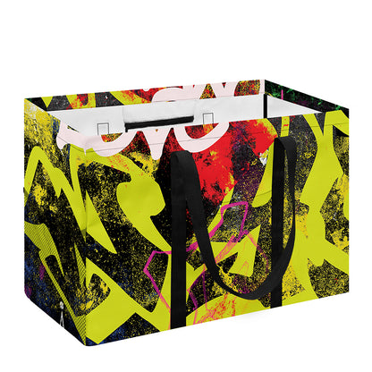 Love NYC Graffiti Print Utility Tote Bag