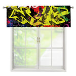 Love NYC Graffiti Print Window Valance