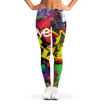 Love NYC Graffiti Print Women's Leggings