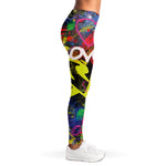 Love NYC Graffiti Print Women's Leggings