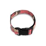 Love Pug Pattern Print Dog Collar
