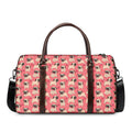 Love Pug Pattern Print Duffel Bag