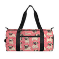 Love Pug Pattern Print Gym Bag
