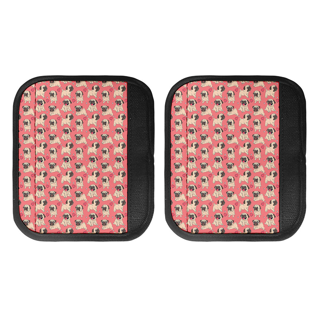 Love Pug Pattern Print Handle Covers