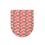 Love Pug Pattern Print Toilet Lid Cover