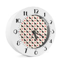 Love Rottweiler Pattern Print Alarm Clock