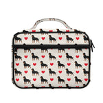 Love Rottweiler Pattern Print Briefcase Bible Bag