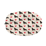 Love Rottweiler Pattern Print Car Side Mirror Covers