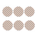 Love Rottweiler Pattern Print Coaster Set