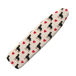 Love Rottweiler Pattern Print Ironing Board Cover