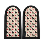 Love Rottweiler Pattern Print Skillet Handle Cover