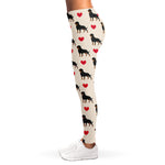 Love Rottweiler Pattern Print Women's Leggings