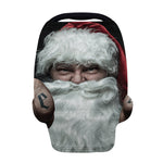 Love Xmas Santa Claus Print Baby Seat Cover