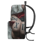 Love Xmas Santa Claus Print Backpack