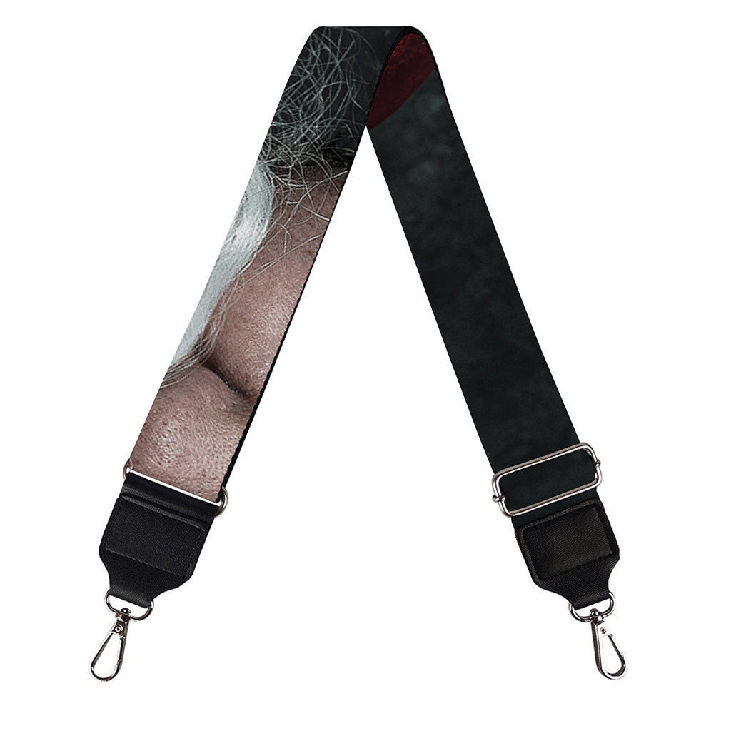 Love Xmas Santa Claus Print Bag Strap