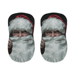 Love Xmas Santa Claus Print Bar Stool Covers