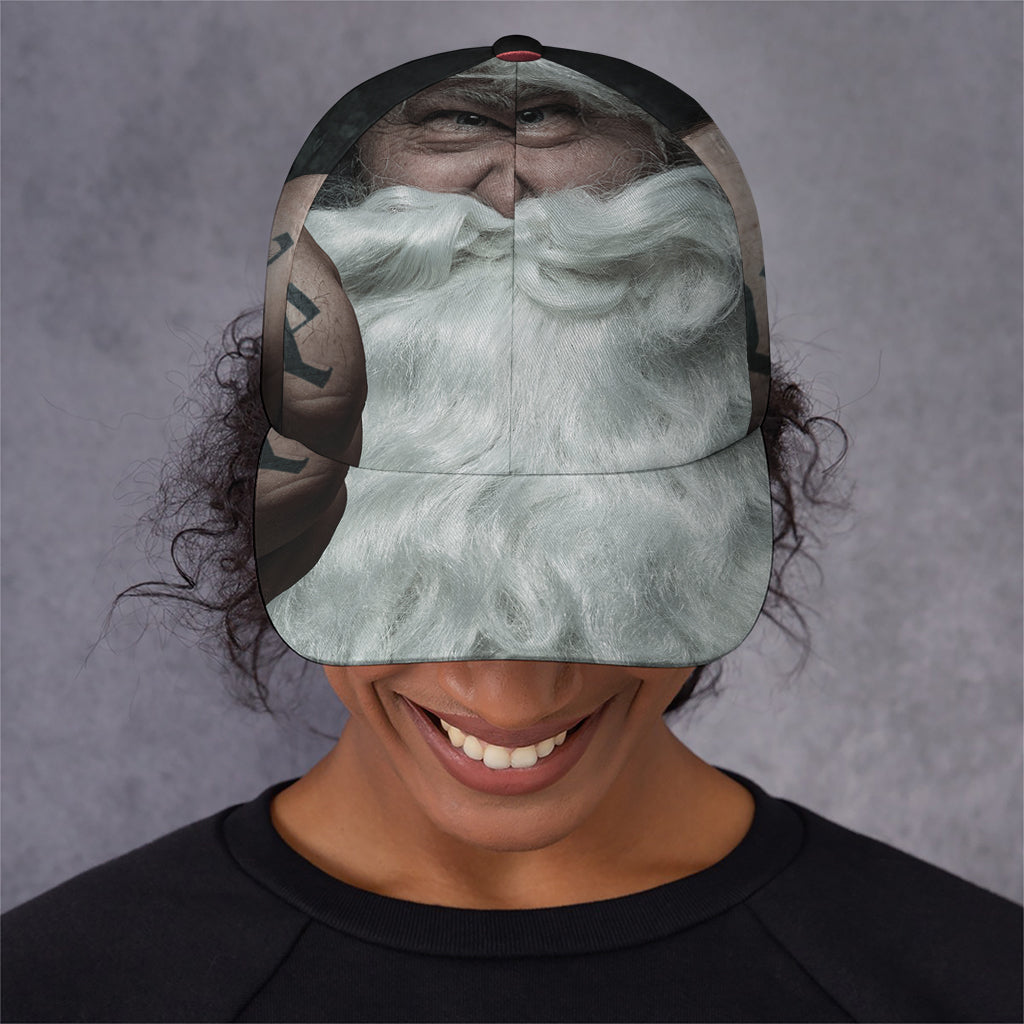 Love Xmas Santa Claus Print Baseball Cap