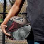 Love Xmas Santa Claus Print Basketball