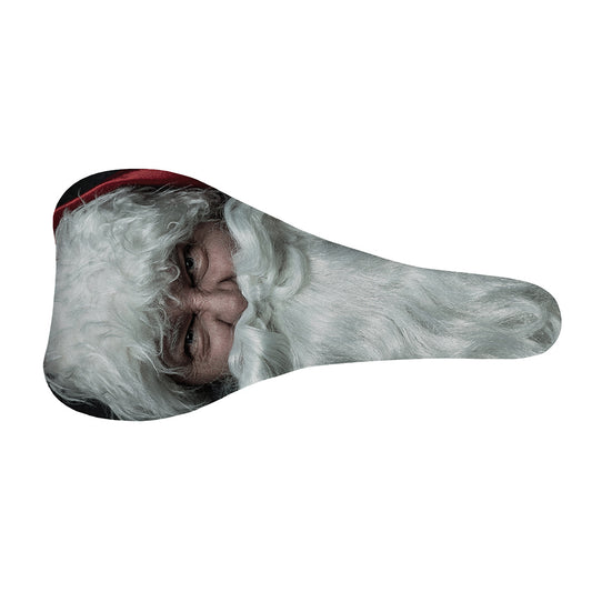 Love Xmas Santa Claus Print Bicycle Seat Cover