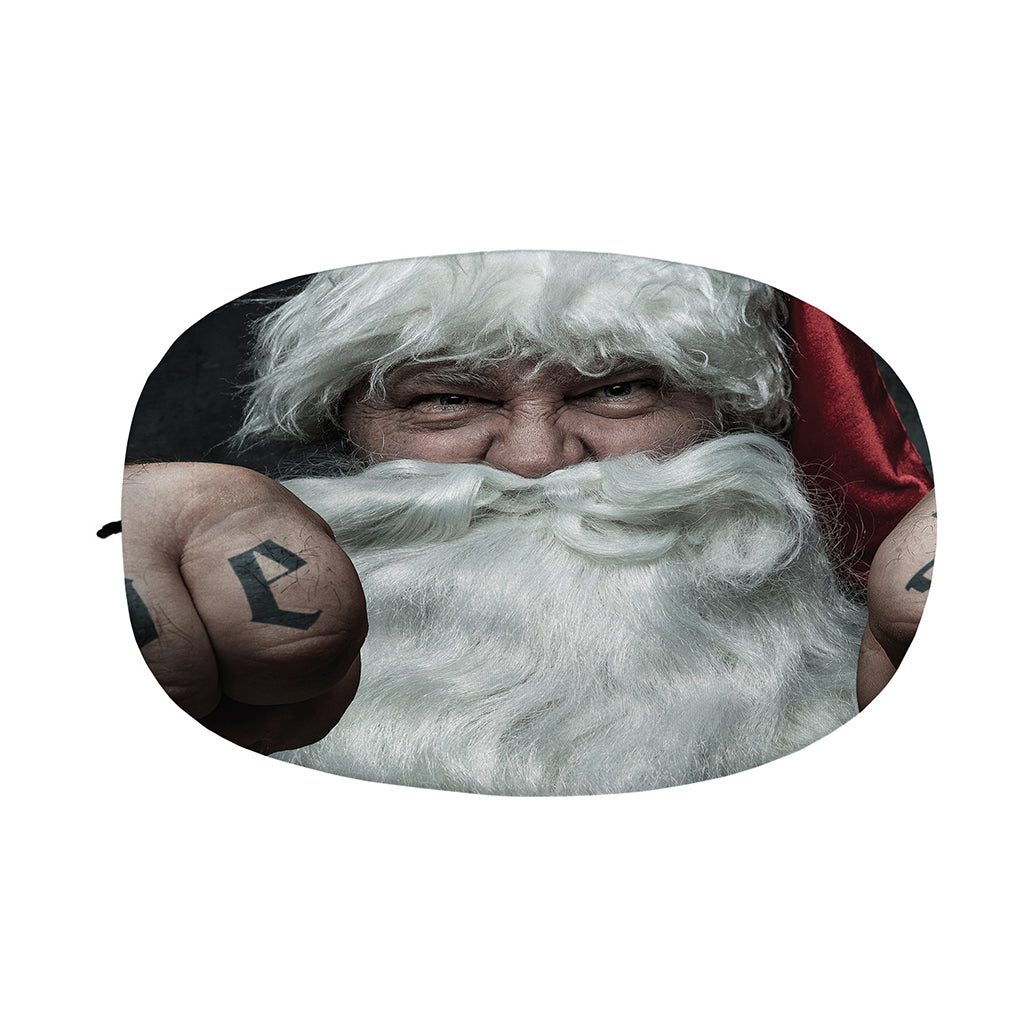Love Xmas Santa Claus Print Car Side Mirror Covers
