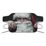 Love Xmas Santa Claus Print Car Windshield Snow Cover