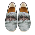 Love Xmas Santa Claus Print Casual Shoes