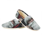 Love Xmas Santa Claus Print Casual Shoes
