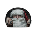 Love Xmas Santa Claus Print Coin Purse